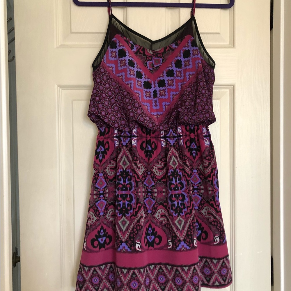 Women’s Express Printed Spaghetti Strap Dress size XS